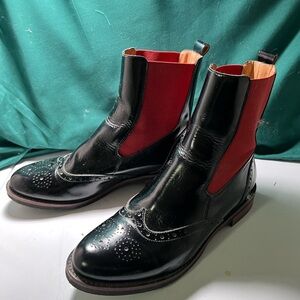 Embassy London UK leather booties